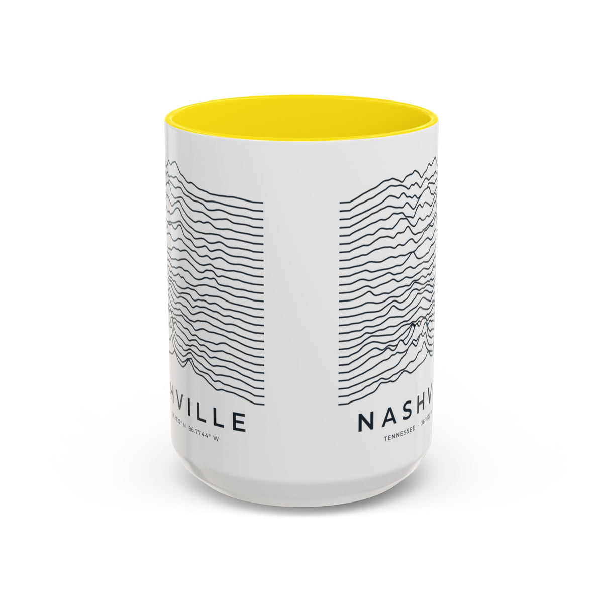 Nashville Ridgeline Accent Mug