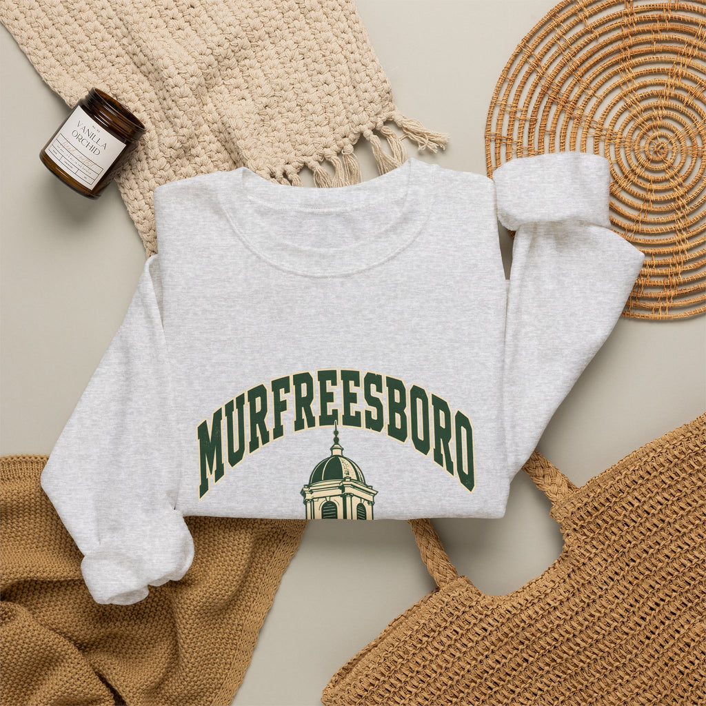 Murfreesboro Vintage Varsity Crewneck Sweatshirt