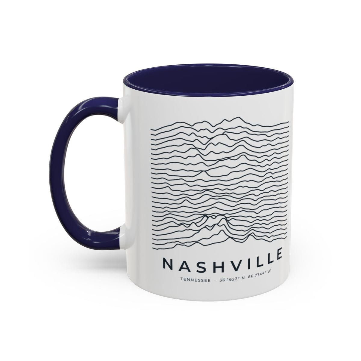 Nashville Ridgeline Accent Mug