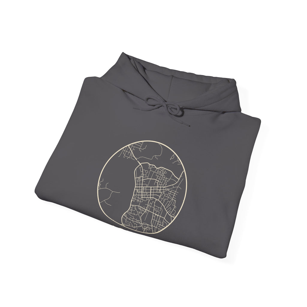 Clarksville Street Map Hoodie