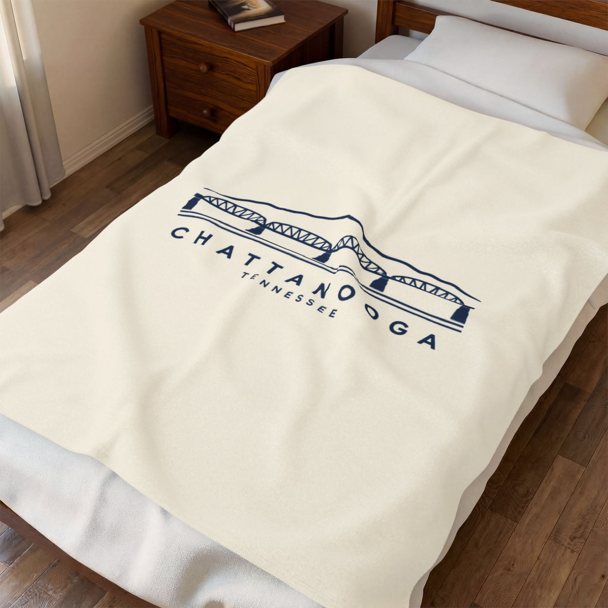 Chattanooga Walnut Street Bridge Blanket