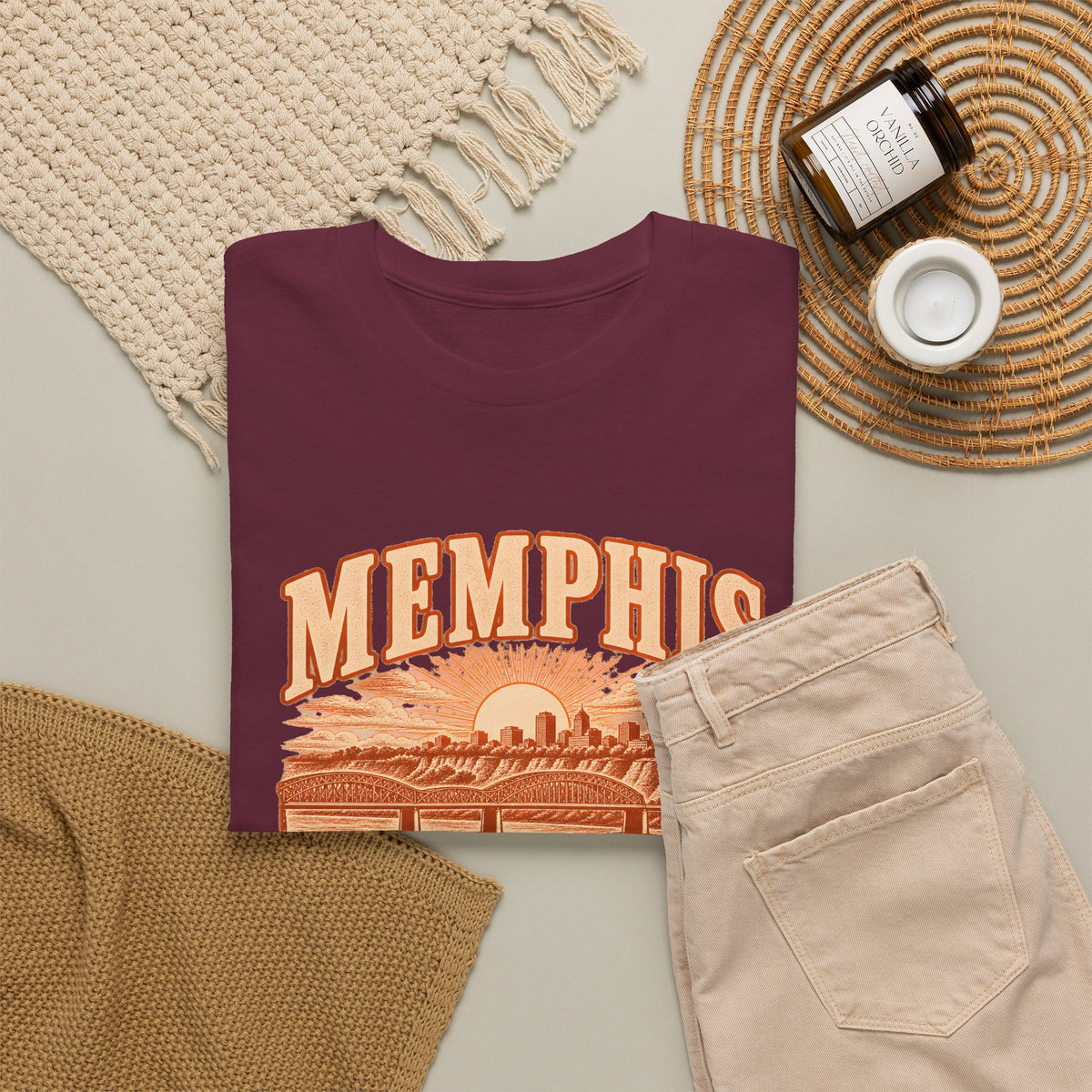Memphis Engraved Valley T-Shirt