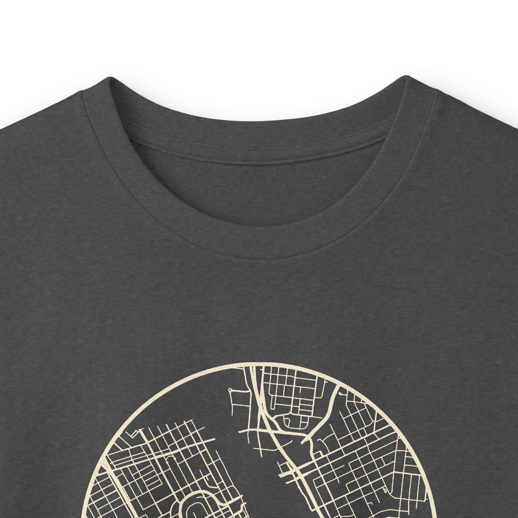 Nashville Street Map Long Sleeve T-Shirt