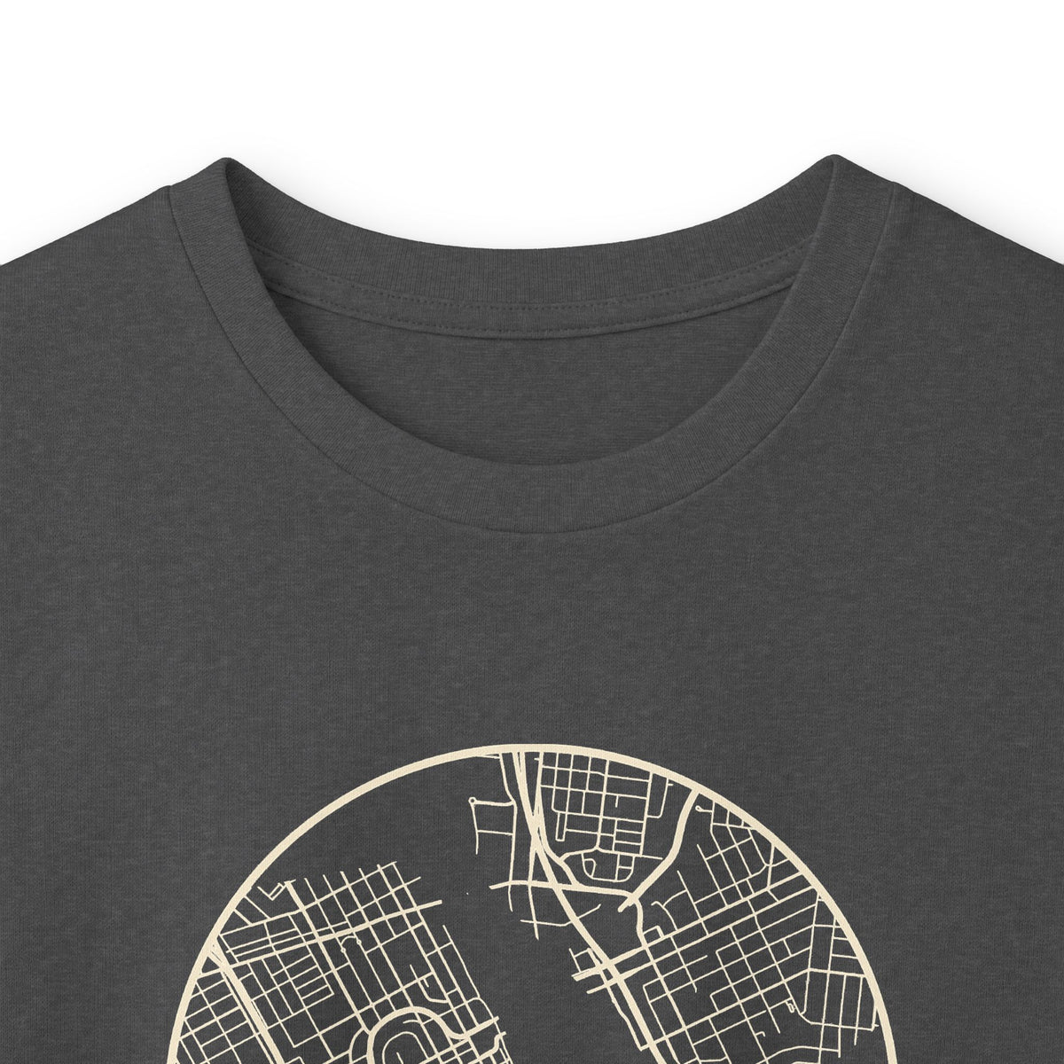 Nashville Street Map Long Sleeve T-Shirt