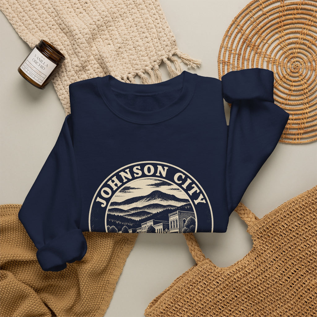 Johnson City Park Badge Crewneck Sweatshirt