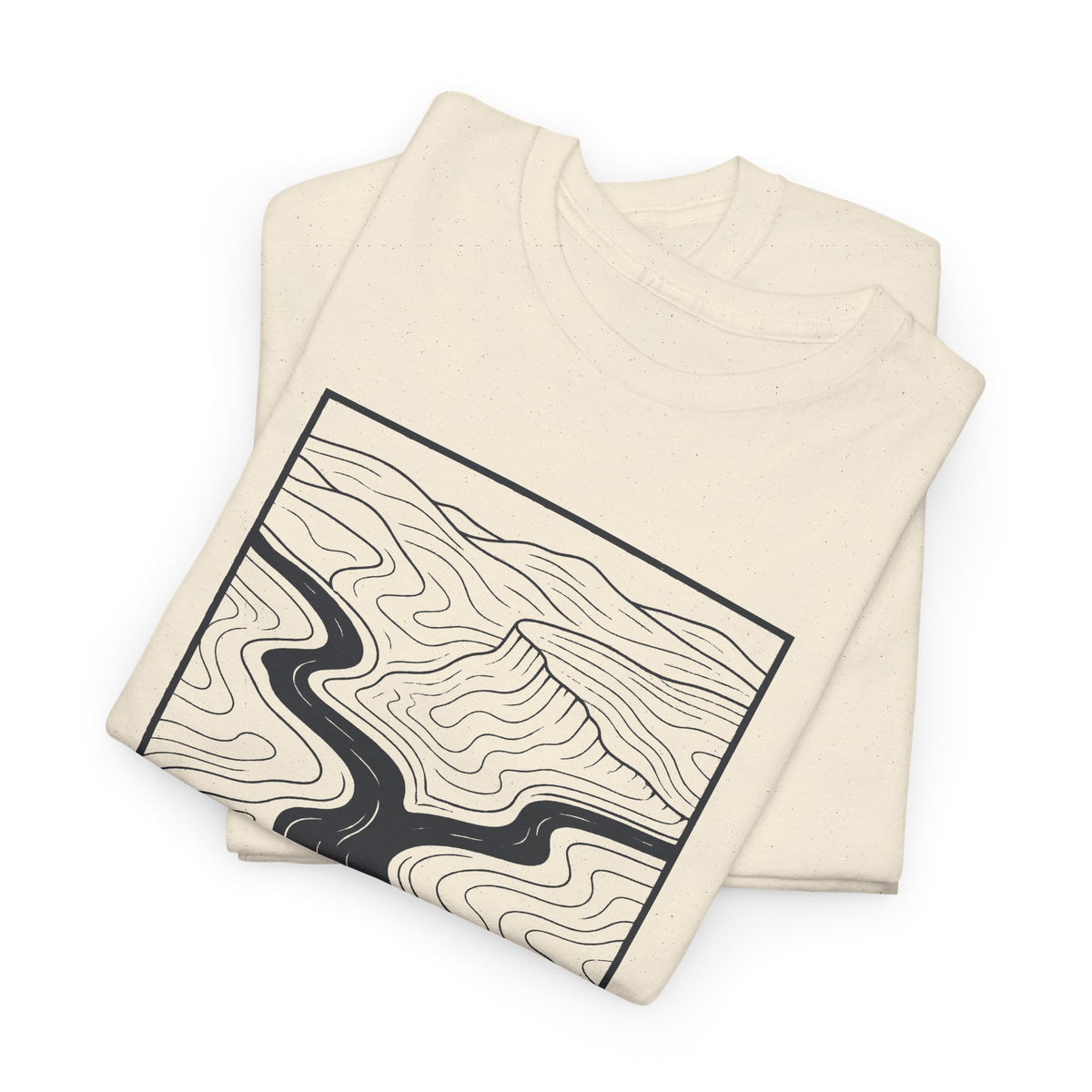 Clarksville Topo Map T-Shirt