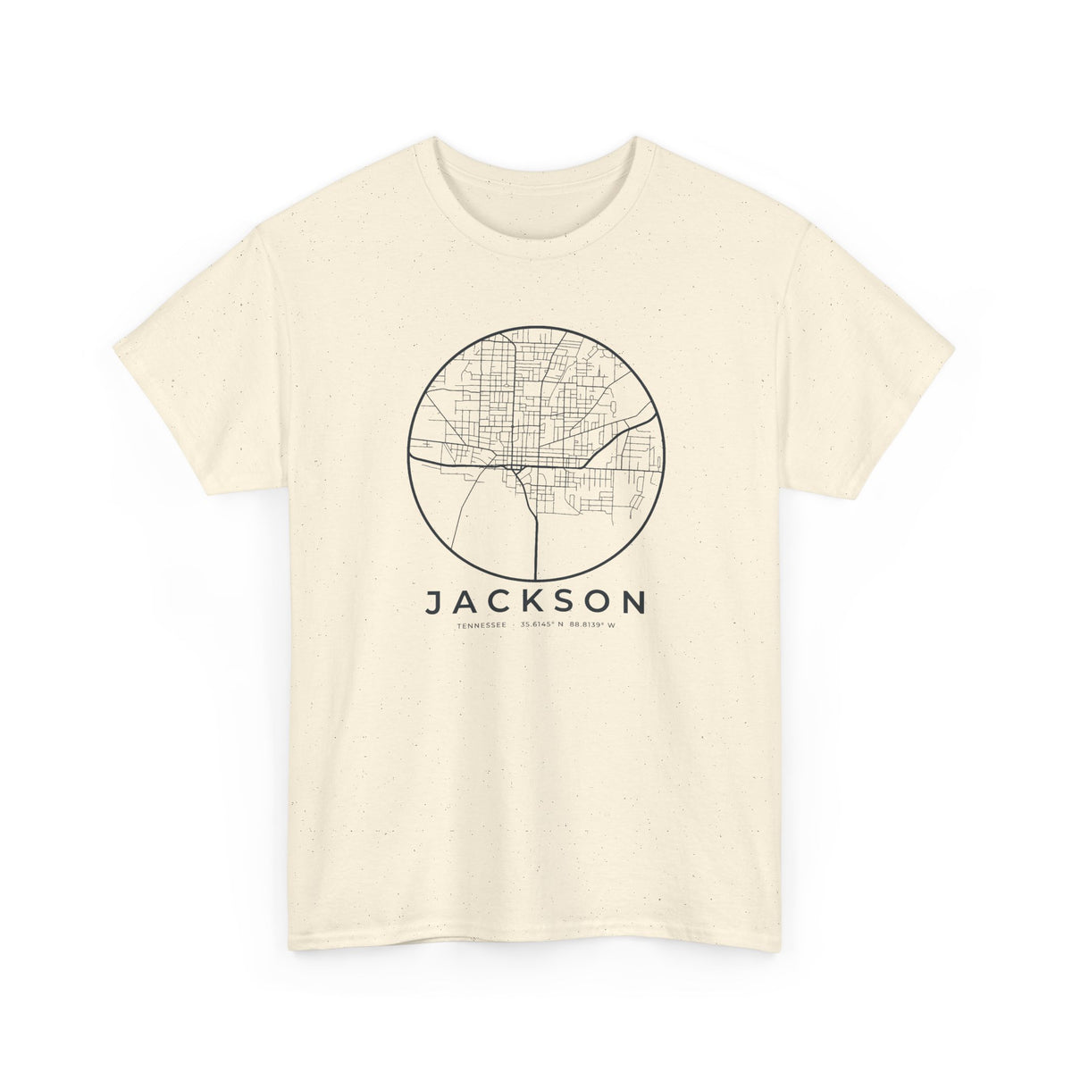 Jackson Street Map T-Shirt