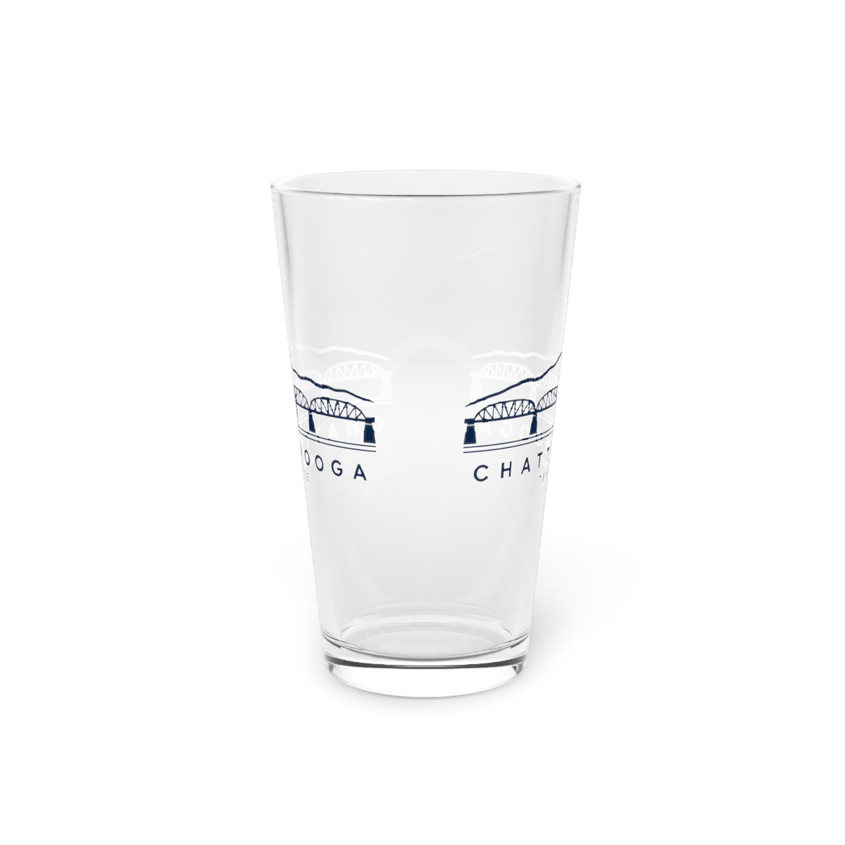 Chattanooga Walnut Street Bridge Pint Glass