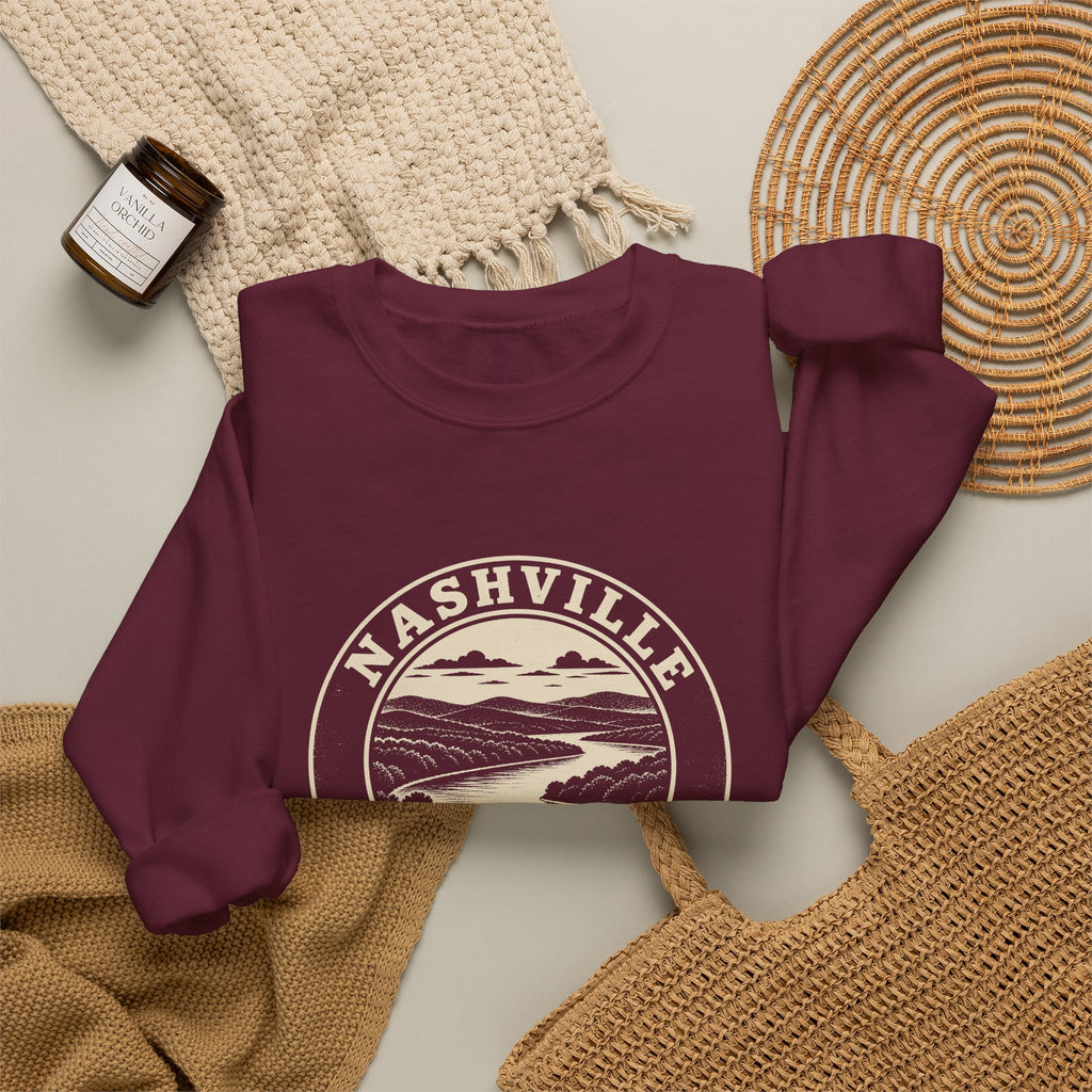 Nashville Park Badge Crewneck Sweatshirt