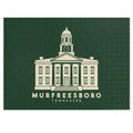 Murfreesboro Rutherford County Courthouse Puzzle (Forest Green)