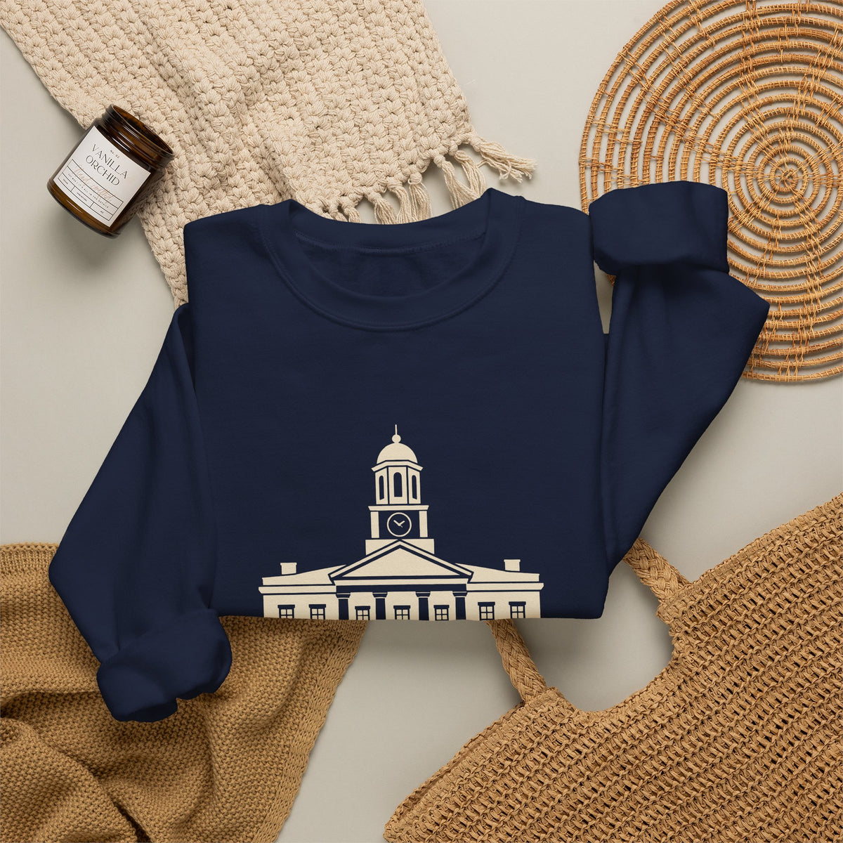 Murfreesboro Rutherford County Courthouse Crewneck Sweatshirt