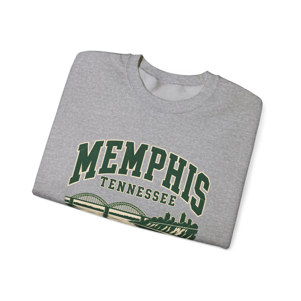 Memphis Vintage Varsity Crewneck Sweatshirt