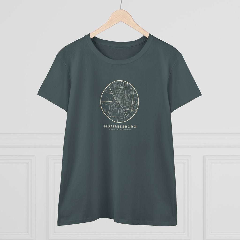 Murfreesboro Street Map Women's T-Shirt