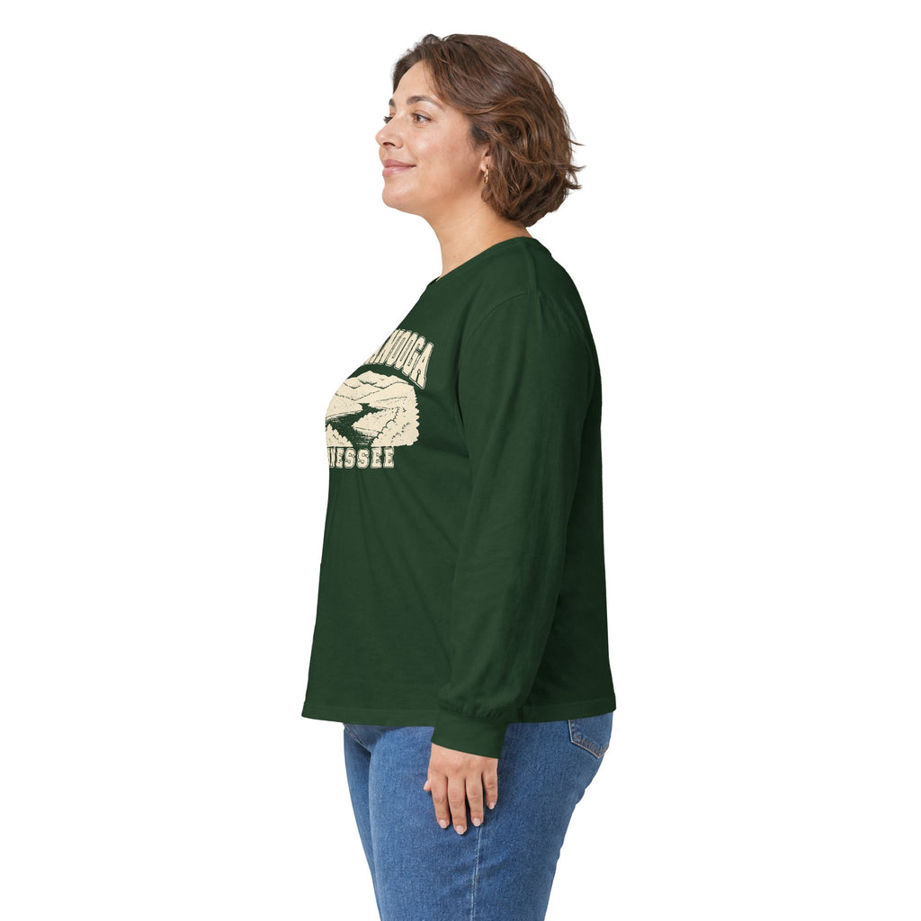 Chattanooga Vintage Varsity Long Sleeve T-Shirt