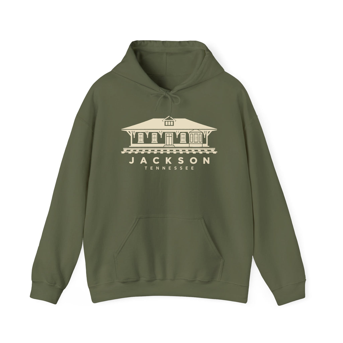 Jackson Train Depot Hoodie