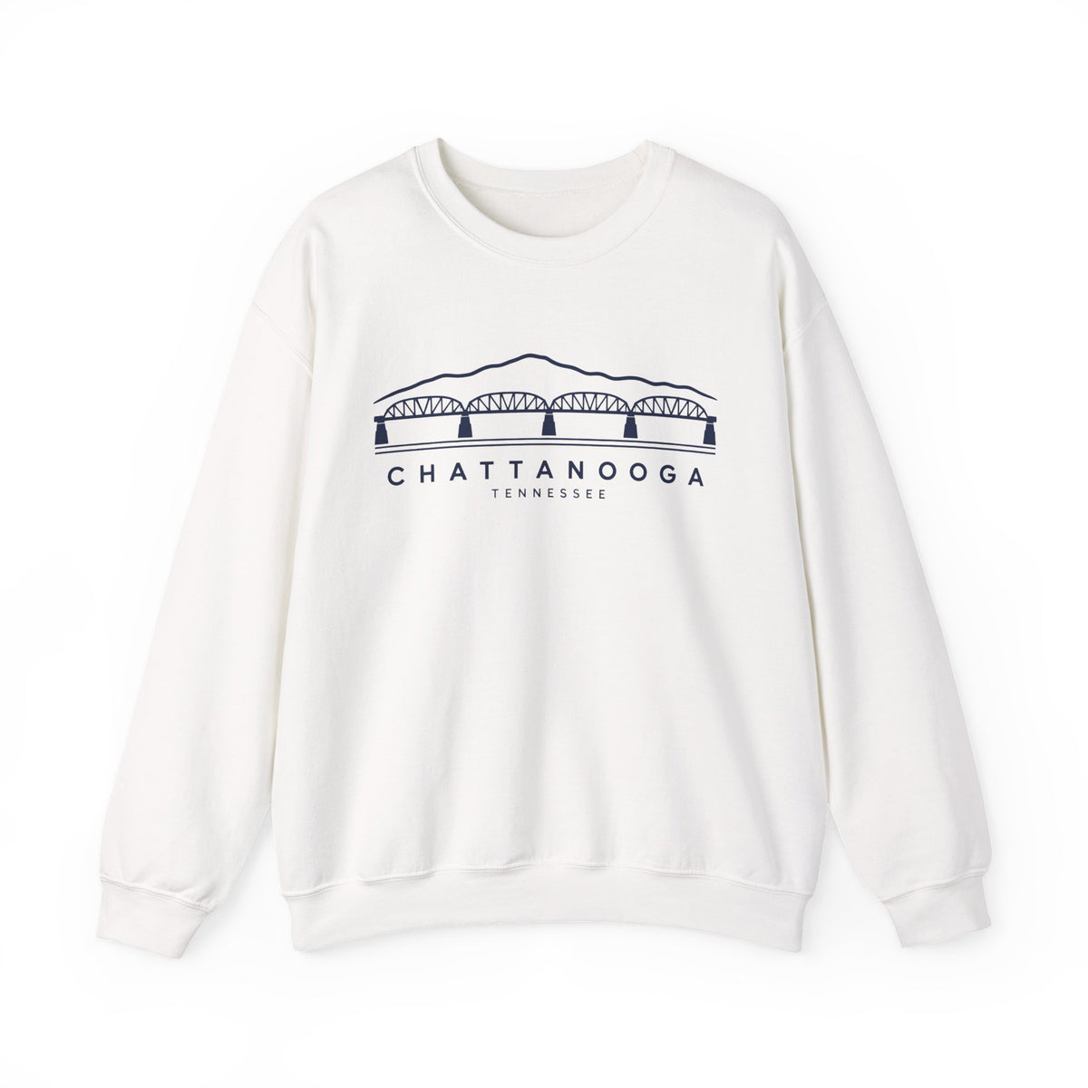 Chattanooga Walnut Street Bridge Crewneck Sweatshirt