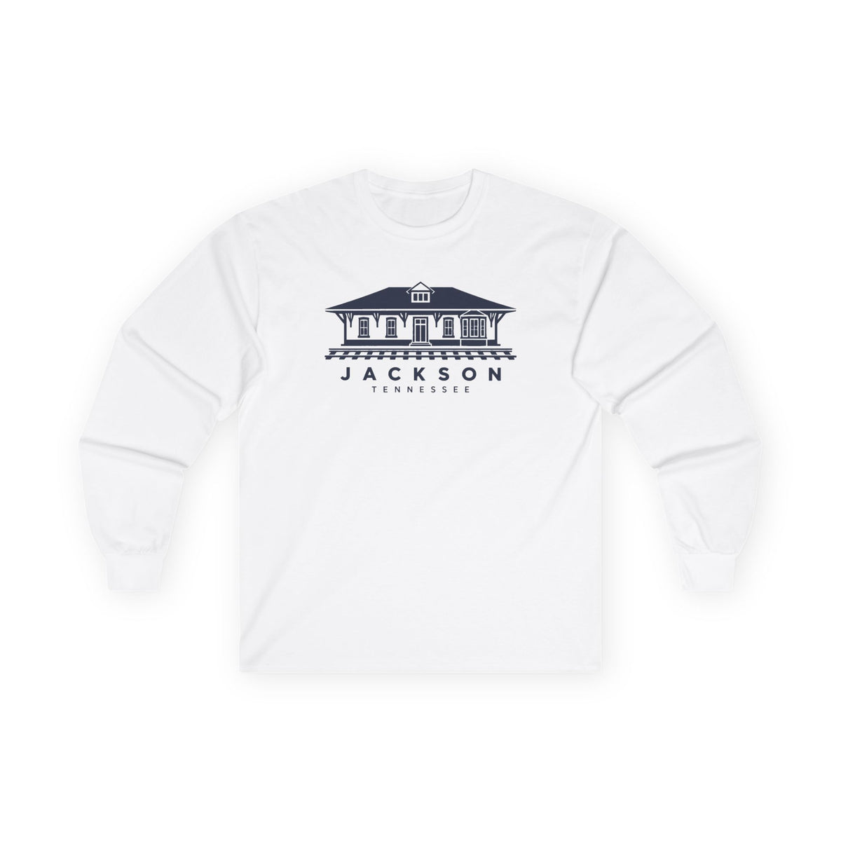 Jackson Train Depot Long Sleeve T-Shirt