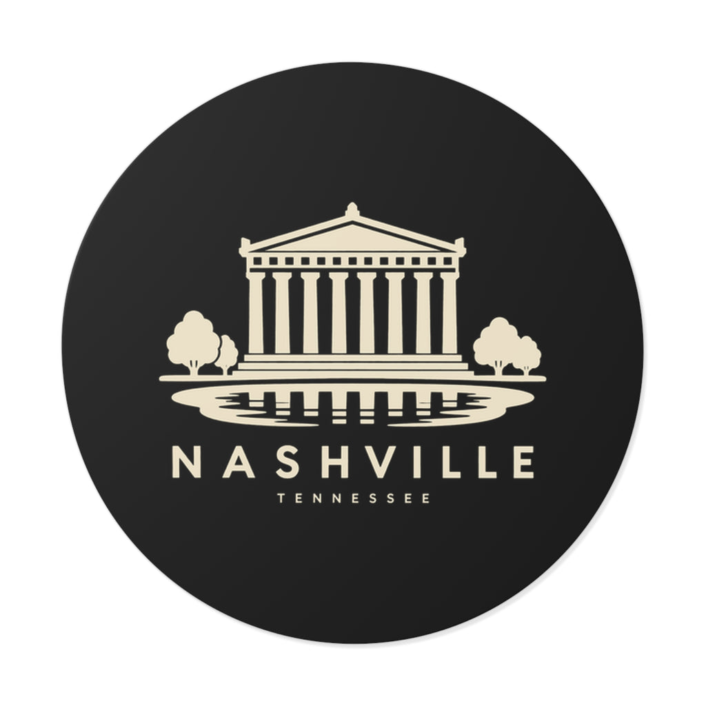 Nashville Parthenon Sticker (Black)