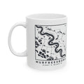 Murfreesboro Topo Map Mug