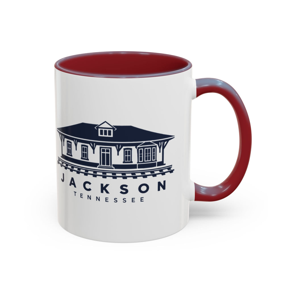 Jackson Train Depot Accent Mug
