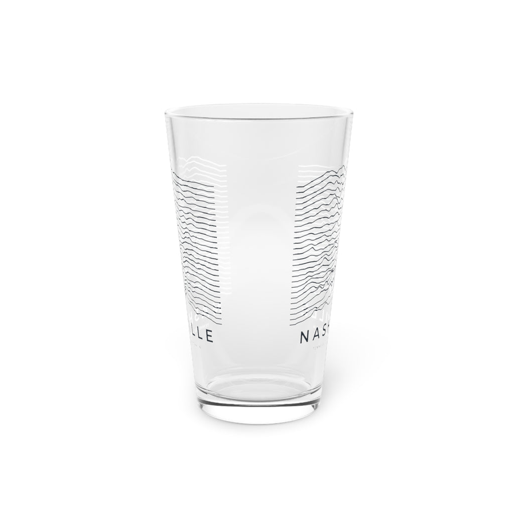 Nashville Ridgeline Pint Glass