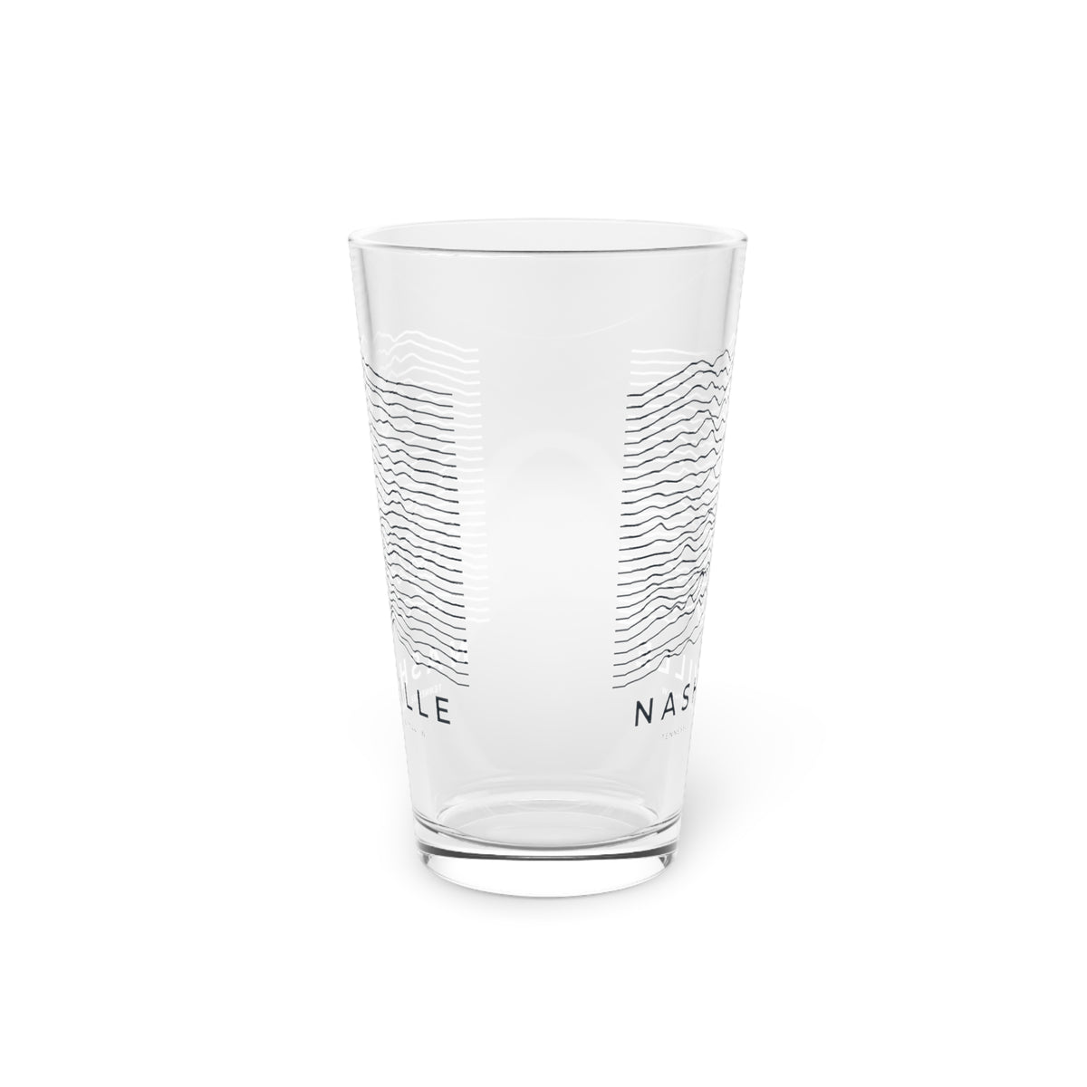 Nashville Ridgeline Pint Glass