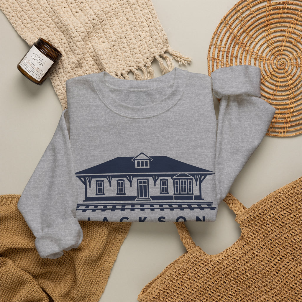 Jackson Train Depot Crewneck Sweatshirt
