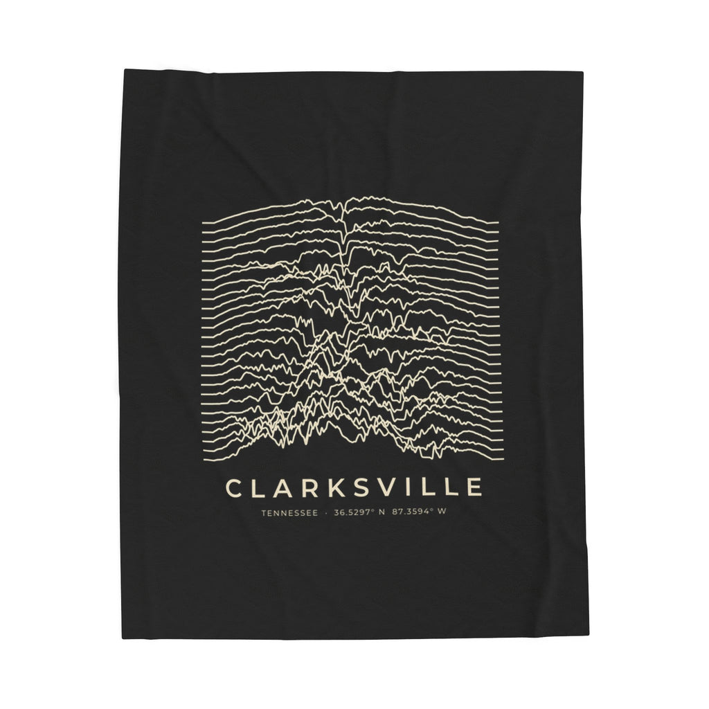 Clarksville Ridgeline Blanket (Black)