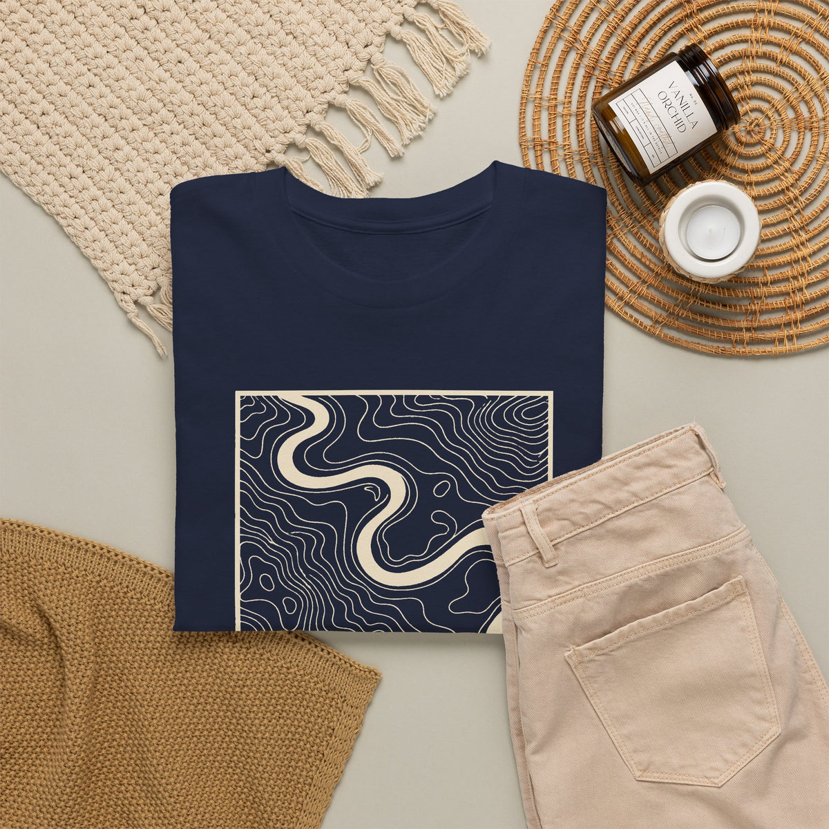 Jackson Topo Map T-Shirt