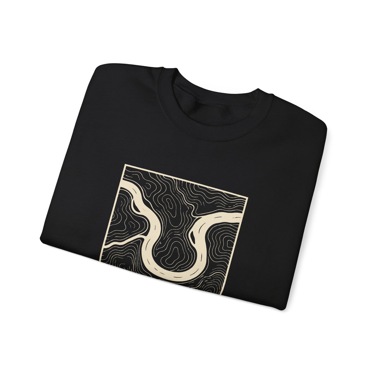 Knoxville Topo Map Crewneck Sweatshirt
