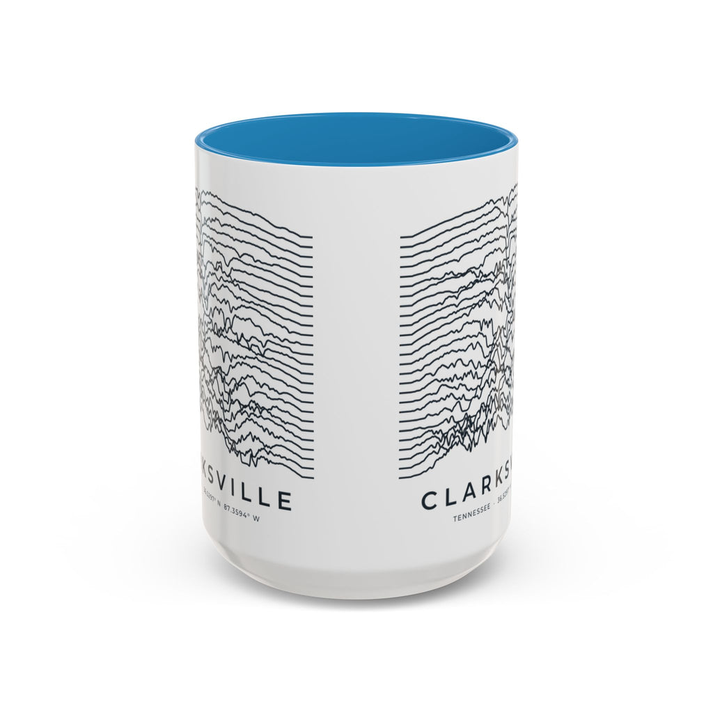 Clarksville Ridgeline Accent Mug
