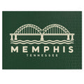 Memphis Hernando de Soto Bridge Puzzle (Forest Green)