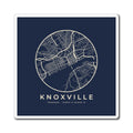 Knoxville Street Map Magnet (Navy)