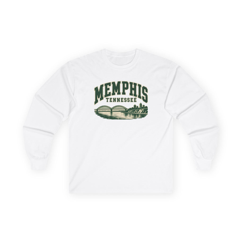 Memphis Vintage Varsity Long Sleeve T-Shirt