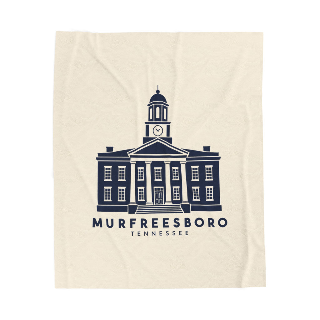 Murfreesboro Rutherford County Courthouse Blanket