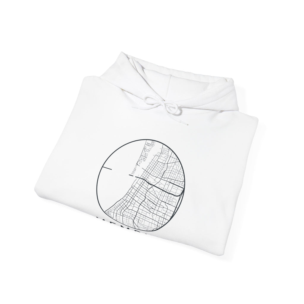 Memphis Street Map Hoodie