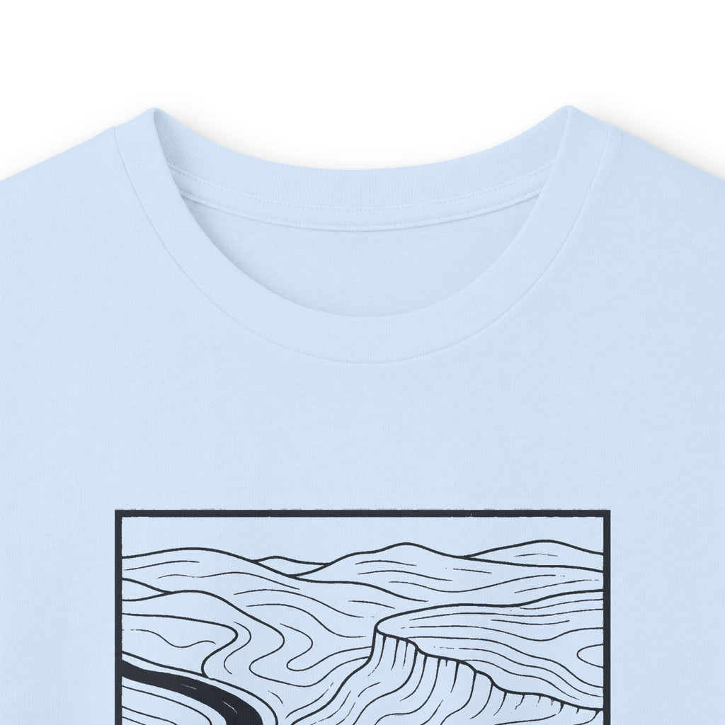 Clarksville Topo Map Long Sleeve T-Shirt
