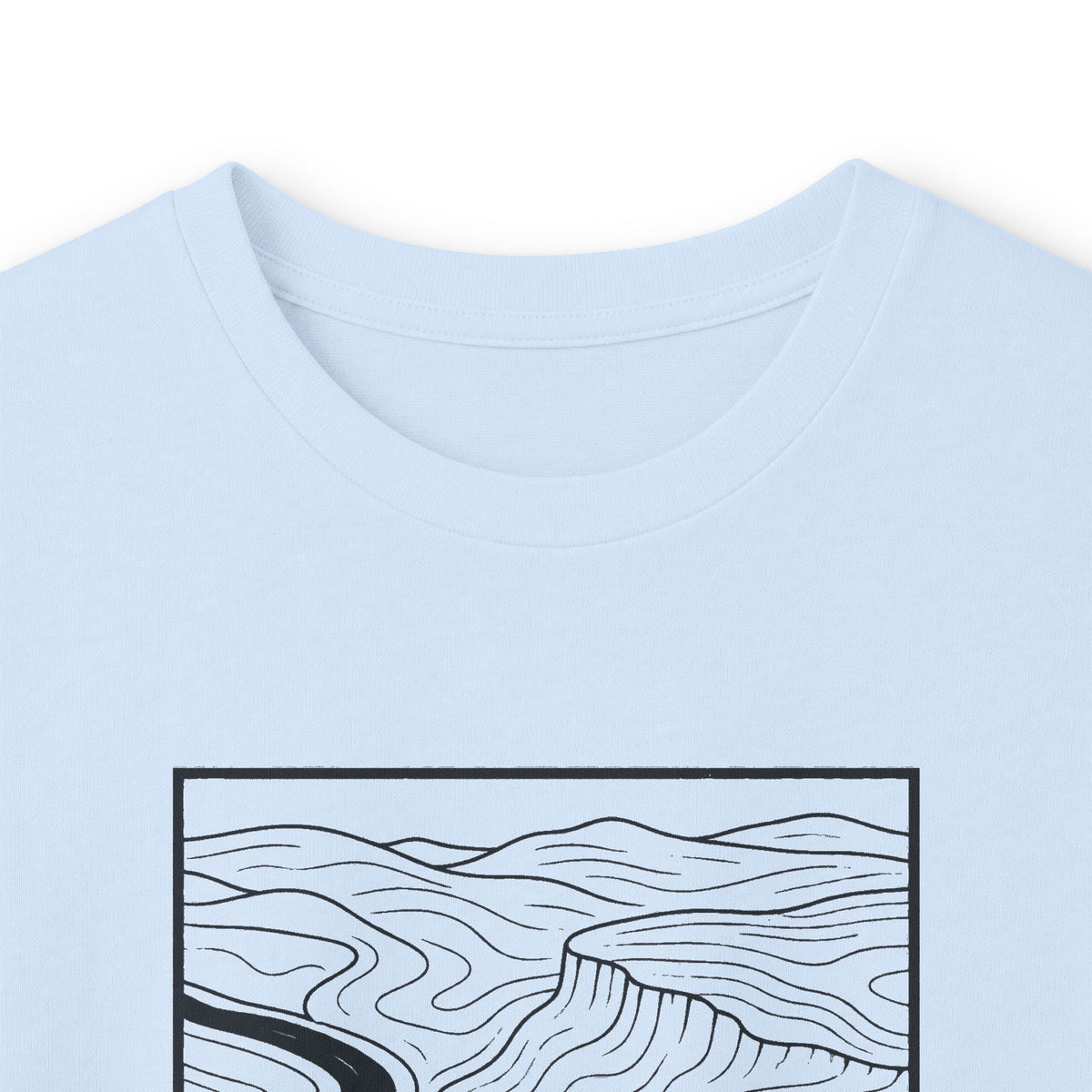 Clarksville Topo Map Long Sleeve T-Shirt