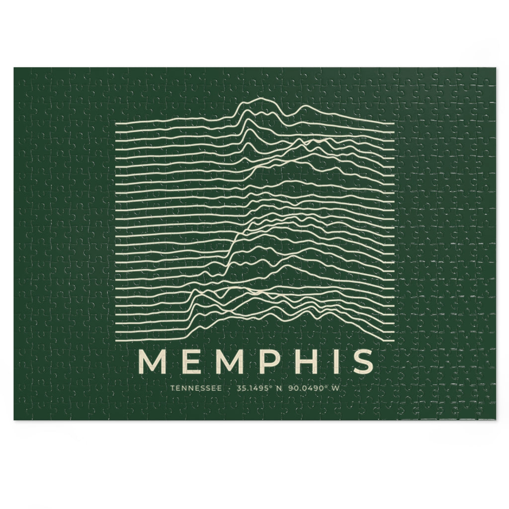Memphis Ridgeline Puzzle (Forest Green)