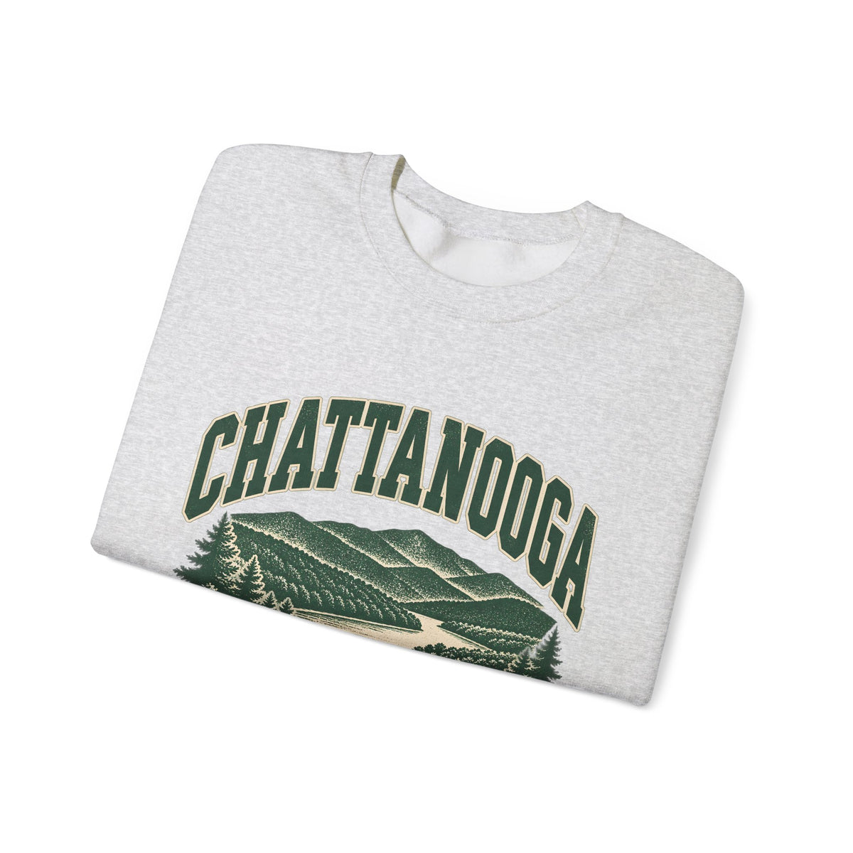 Chattanooga Vintage Varsity Crewneck Sweatshirt