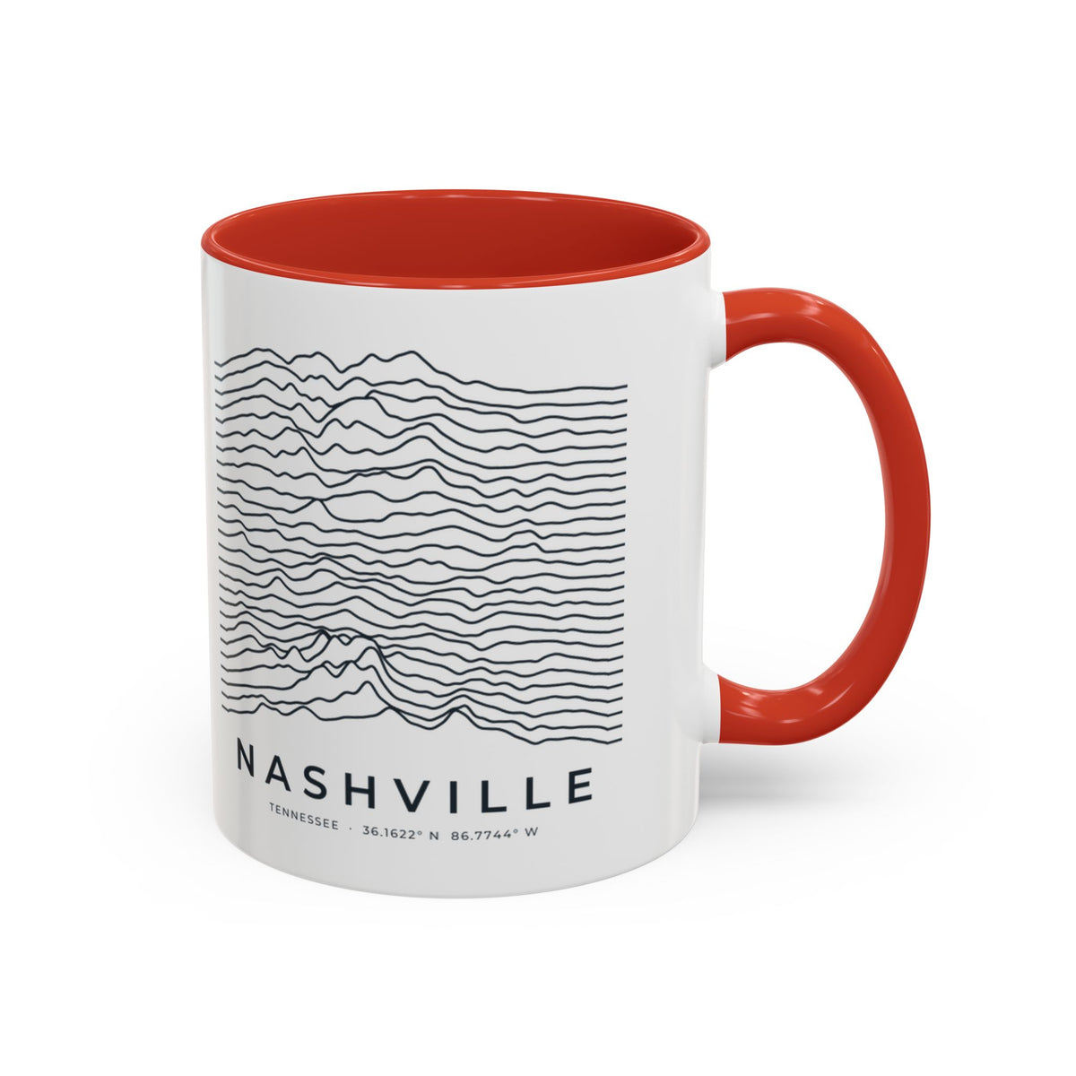 Nashville Ridgeline Accent Mug