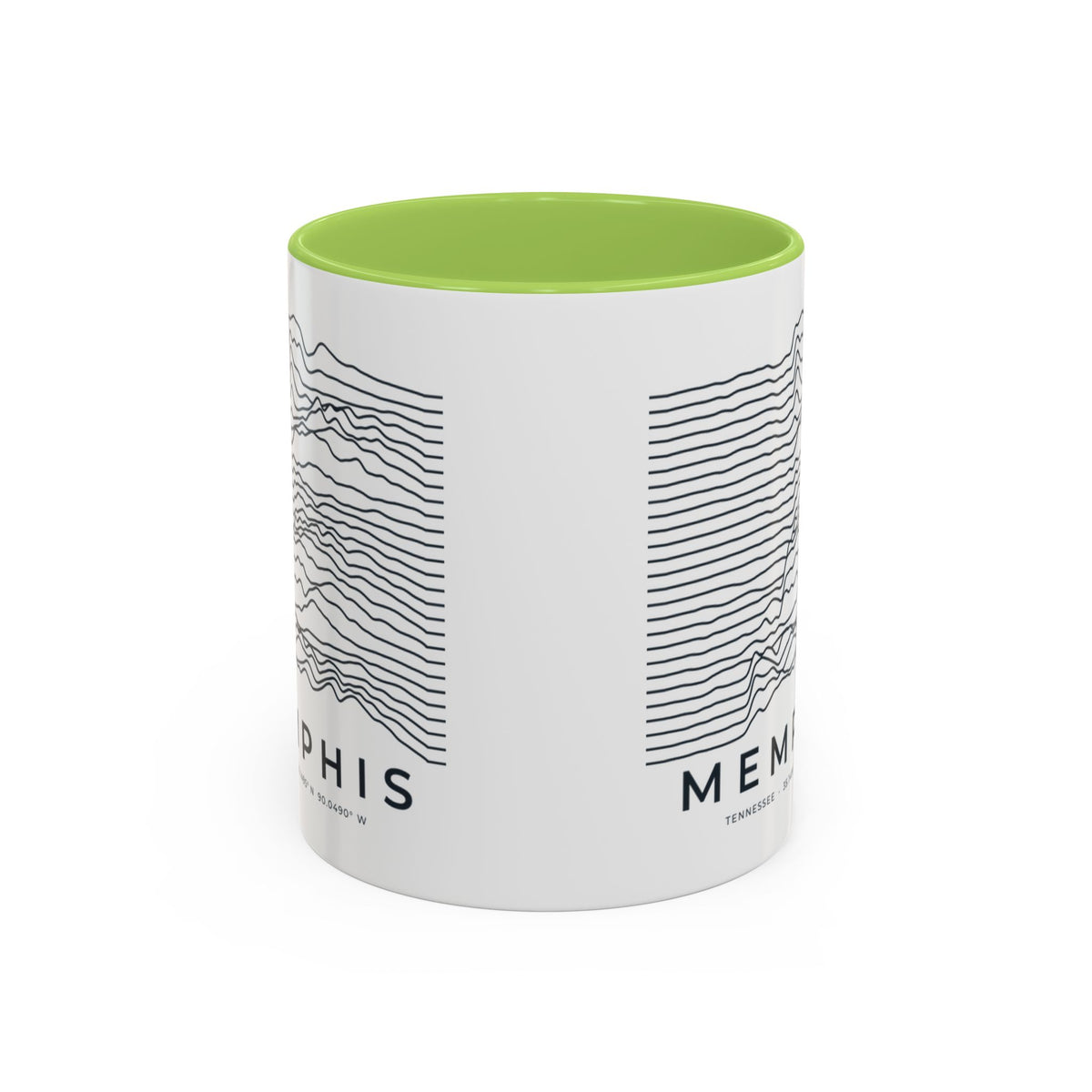 Memphis Ridgeline Accent Mug