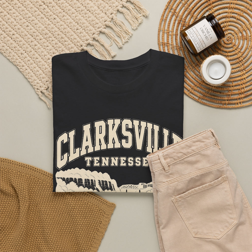 Clarksville Vintage Varsity T-Shirt