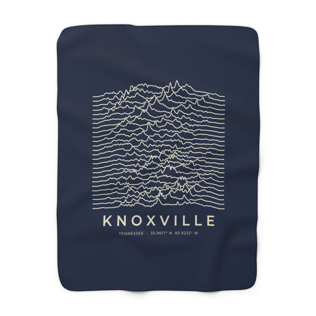 Knoxville Ridgeline Sherpa Blanket (Navy)