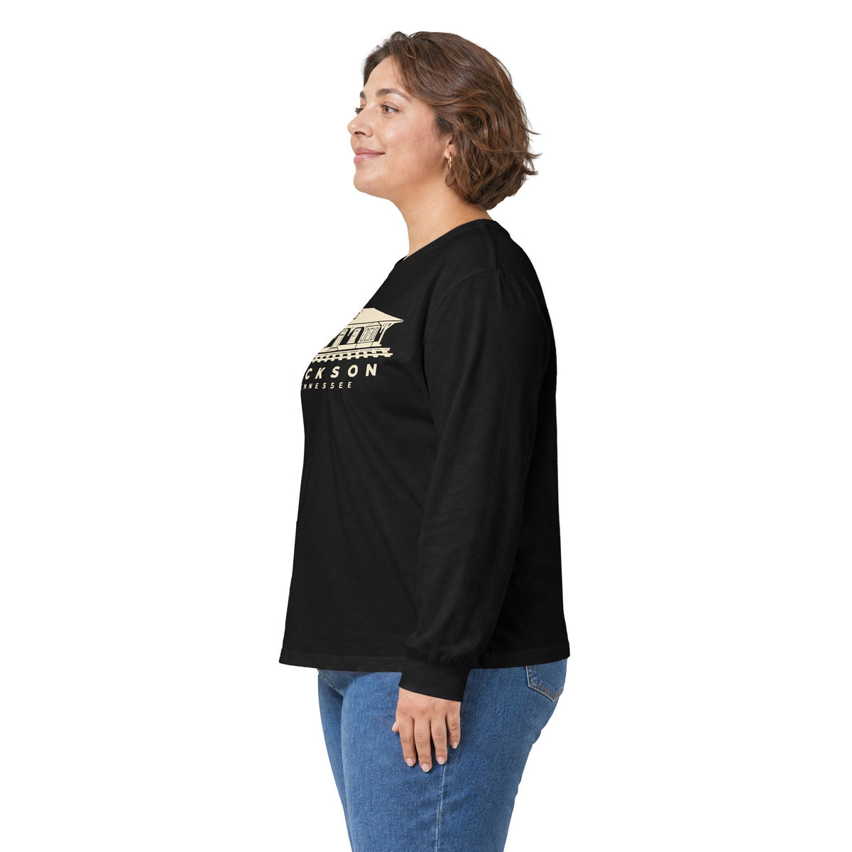Jackson Train Depot Long Sleeve T-Shirt