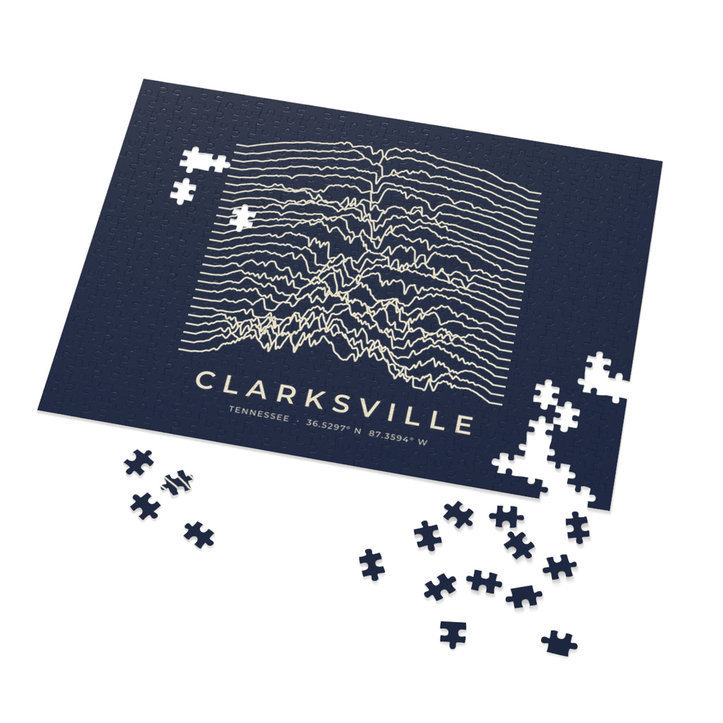 Clarksville Ridgeline Puzzle (Navy)
