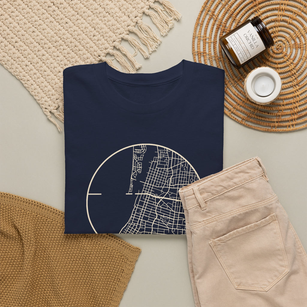 Memphis Street Map T-Shirt