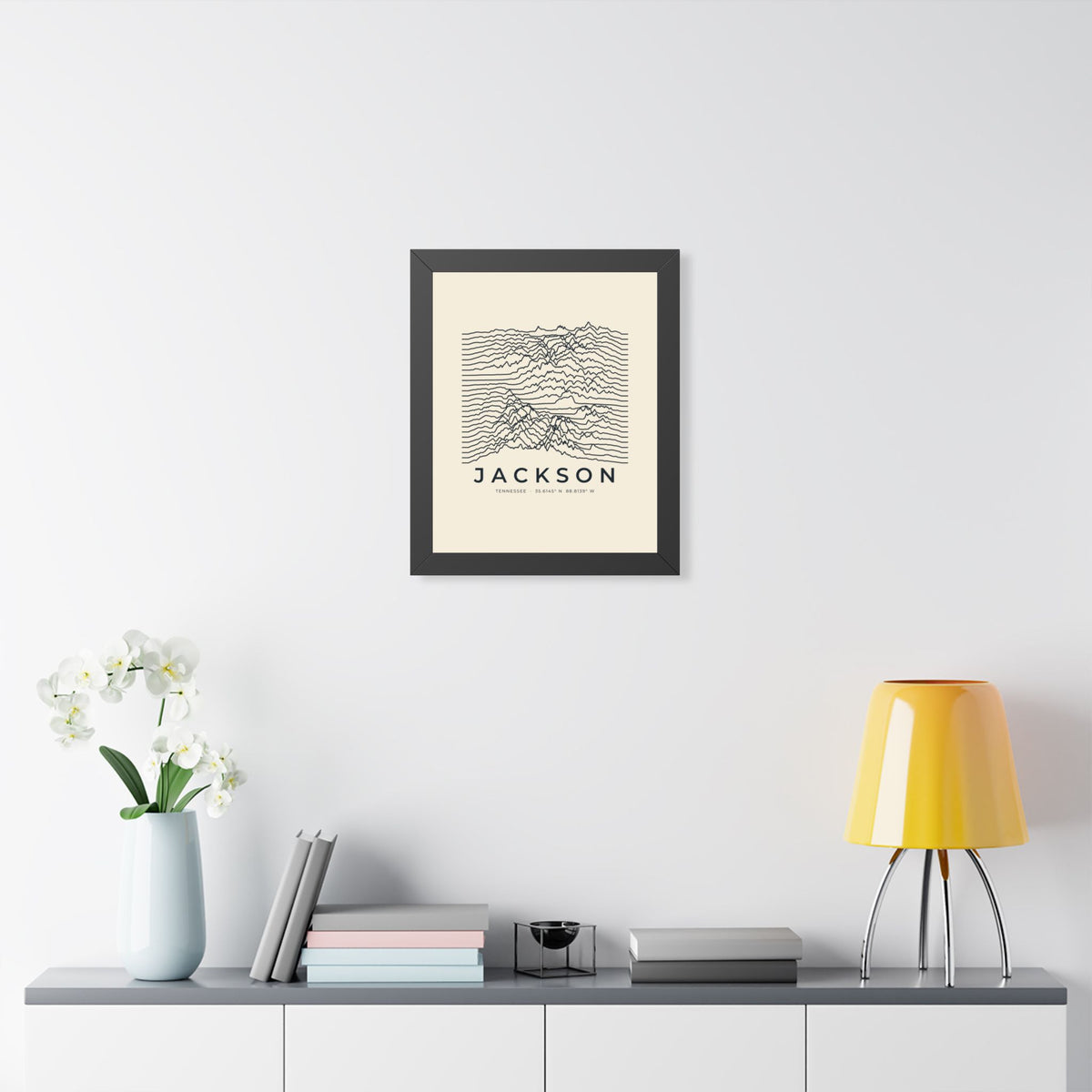 Jackson Ridgeline Framed Print