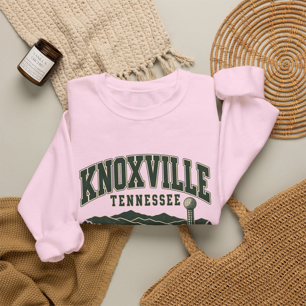 Knoxville Vintage Varsity Crewneck Sweatshirt