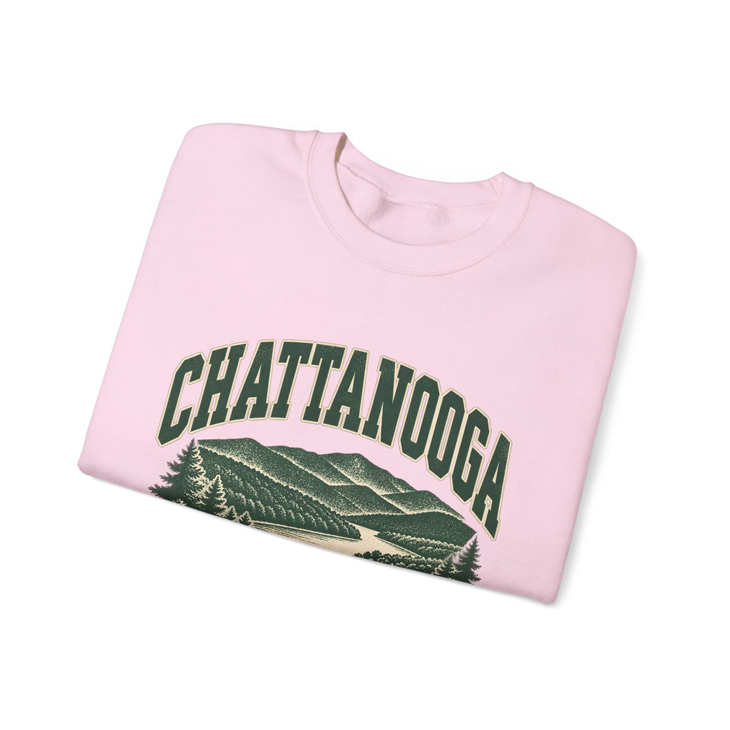 Chattanooga Vintage Varsity Crewneck Sweatshirt